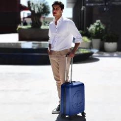 Handbagage Koffer 22"- Reiskoffer Met Wielen - Handbagage Trolley -Harde Reiskoffer- Trolley Met Gevoerde Binnekant- Marineblauw 13 Handbagage Koffer 22"- Reiskoffer Met Wielen - Handbagage Trolley -Harde Reiskoffer- Trolley Met Gevoerde Binnekant- Marineblauw -Reisopslagwinkel 1200x1200 255