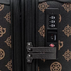 Guess Handbagage Koffer / Trolley / Reiskoffer - 50 Cm - 25 Liter - Wilder - Bruin 20 Guess Handbagage Koffer / Trolley / Reiskoffer - 50 Cm - 25 Liter - Wilder - Bruin -Reisopslagwinkel 1200x1200 296