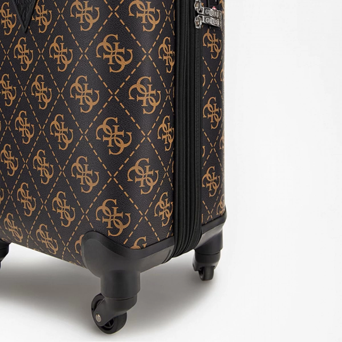 Guess Handbagage Koffer / Trolley / Reiskoffer - 50 Cm - 25 Liter - Wilder - Bruin 10 Guess Handbagage Koffer / Trolley / Reiskoffer - 50 Cm - 25 Liter - Wilder - Bruin - Afbeelding 10