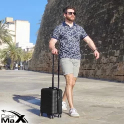 CabinMax Handbagage Koffer - Trolley 30L - Harde Reiskoffer - 45x36x20cm - Lichtgewicht - Groot Capaciteit - Zwart 17 CabinMax Handbagage Koffer - Trolley 30L - Harde Reiskoffer - 45x36x20cm - Lichtgewicht - Groot Capaciteit - Zwart -Reisopslagwinkel 1200x1200 346