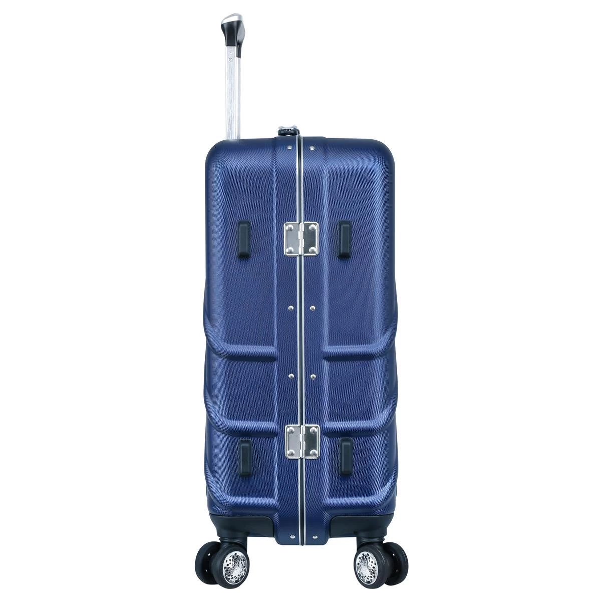 Swissmobility Elite Handbagagekoffer - 55cm Luxe Handbagage Met Dubbele TSA-kliksloten - Blauw 4 Swissmobility Elite Handbagagekoffer - 55cm Luxe Handbagage Met Dubbele TSA-kliksloten - Blauw - Afbeelding 4