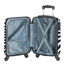 Princess Traveller Animal Print - Handbagagekoffer - Zebra - Small - 55cm -Reisopslagwinkel 1200x1200 399
