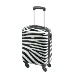 Princess Traveller Animal Print - Handbagagekoffer - Zebra - Small - 55cm -Reisopslagwinkel 1200x1200 400