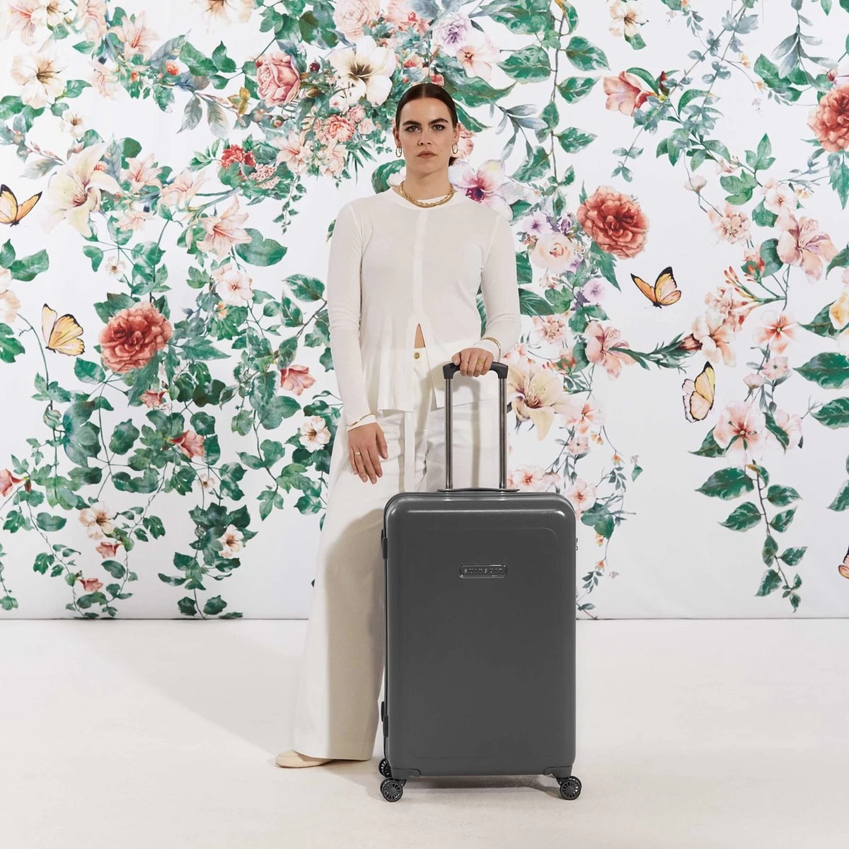 SUITSUIT - Blossom - December Sky - Reiskoffer (76 Cm) 2 SUITSUIT - Blossom - December Sky - Reiskoffer (76 Cm) - Afbeelding 2