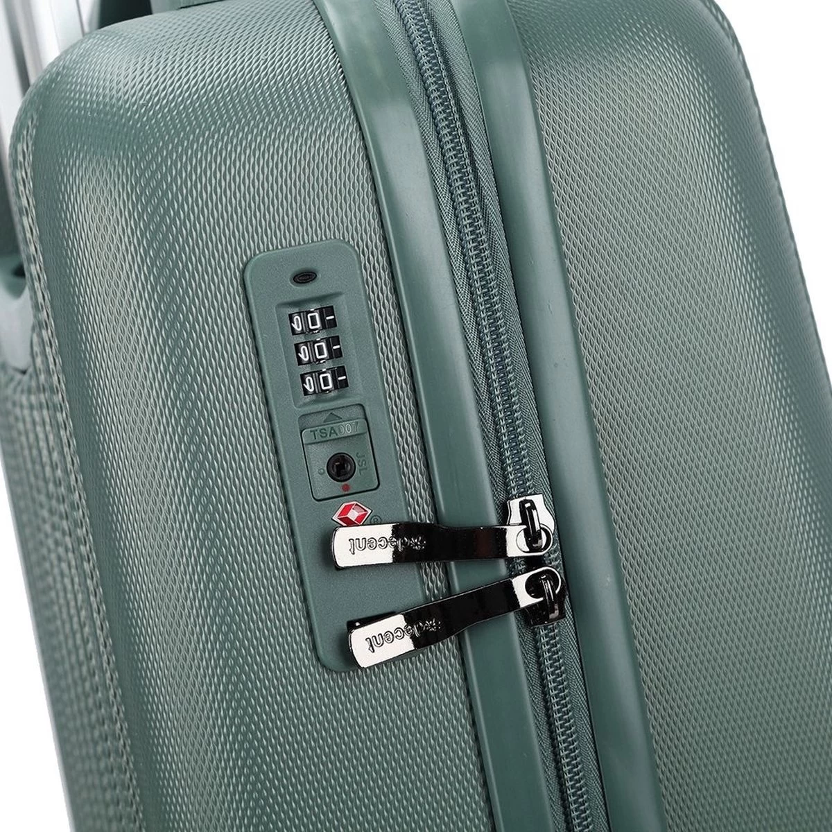 Decent Handbagage Koffer / Trolley / Reiskoffer - 55 Cm - 38 Liter - ABS - Tranporto - Groen 10 Decent Handbagage Koffer / Trolley / Reiskoffer - 55 Cm - 38 Liter - ABS - Tranporto - Groen - Afbeelding 10