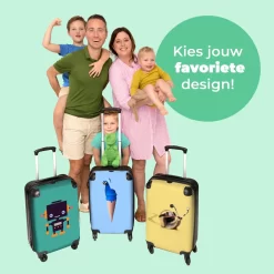 NoBoringSuitcases.com® Koffer - Reiskoffer Met Wielen - Pauw - IJshoorntjes - Blauw - IJs - Vogel - Handbagage Trolley - Past Binnen 55x40x20 Cm En 55x35x25 Cm - Fotokoffer 17 NoBoringSuitcases.com® Koffer - Reiskoffer Met Wielen - Pauw - IJshoorntjes - Blauw - IJs - Vogel - Handbagage Trolley - Past Binnen 55x40x20 Cm En 55x35x25 Cm - Fotokoffer -Reisopslagwinkel 1200x1200 50