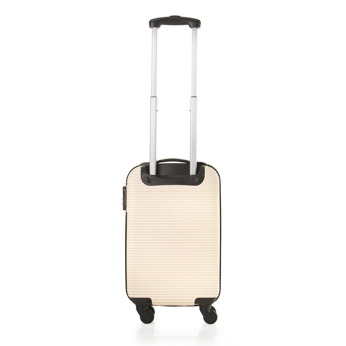 TravelZ Horizon Handbagagekoffer - 54cm Handbagage Trolley Met Gevoerde Binnenkant - Champagne 2 TravelZ Horizon Handbagagekoffer - 54cm Handbagage Trolley Met Gevoerde Binnenkant - Champagne - Afbeelding 2