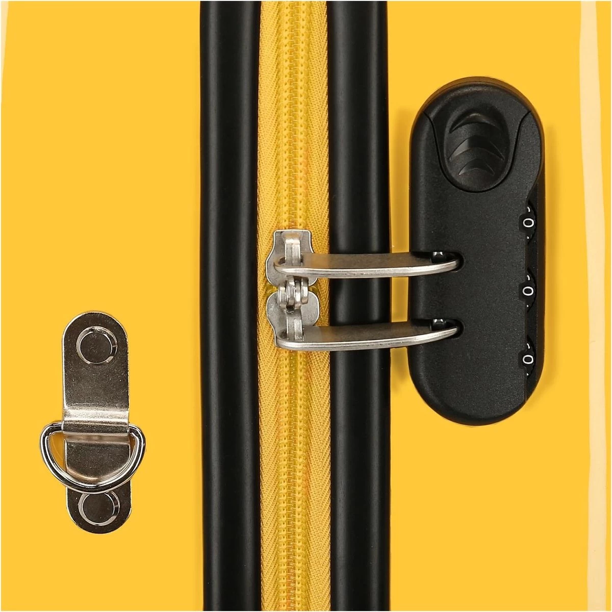 Disney Winnie The Pooh Kinderkoffer ABS Rol Zit Geel 5 Disney Winnie The Pooh Kinderkoffer ABS Rol Zit Geel - Afbeelding 5