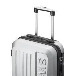 Swiss - Lausanne - Handbagage Koffer - 4 Wielen - TSA-Cijferslot - Zilver 7 Swiss - Lausanne - Handbagage Koffer - 4 Wielen - TSA-Cijferslot - Zilver -Reisopslagwinkel 1200x1200 63