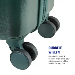 Princess Traveller Harlem - Reiskoffer - Groen - L - 76cm 16 Princess Traveller Harlem - Reiskoffer - Groen - L - 76cm -Reisopslagwinkel 1200x1200 661