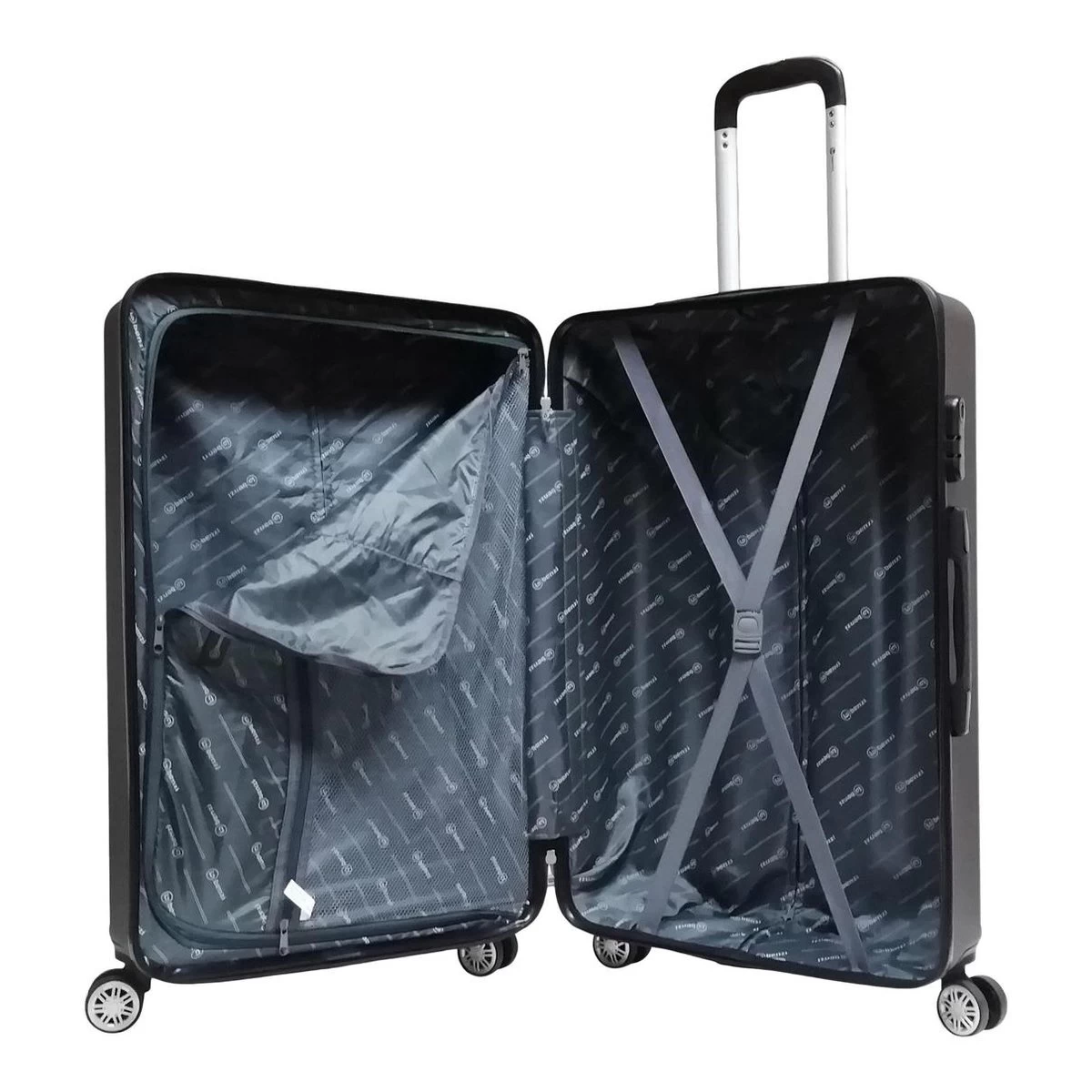 Benzi Obejo Large Koffer - 75 Cm - Bordeaux Rood 3 Benzi Obejo Large Koffer - 75 Cm - Bordeaux Rood - Afbeelding 3