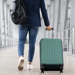 TRVLMORE Koffer - Handbagage - 54x36x20cm - 38L - Donkergroen -Reisopslagwinkel 1200x1200 73