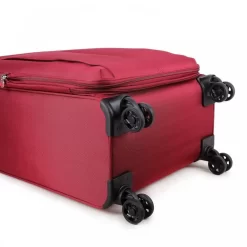 Decent D-Upright Medium Koffer - 66 Cm Expandable - TSA Slot - Bordeaux Rood -Reisopslagwinkel 1200x1200 757