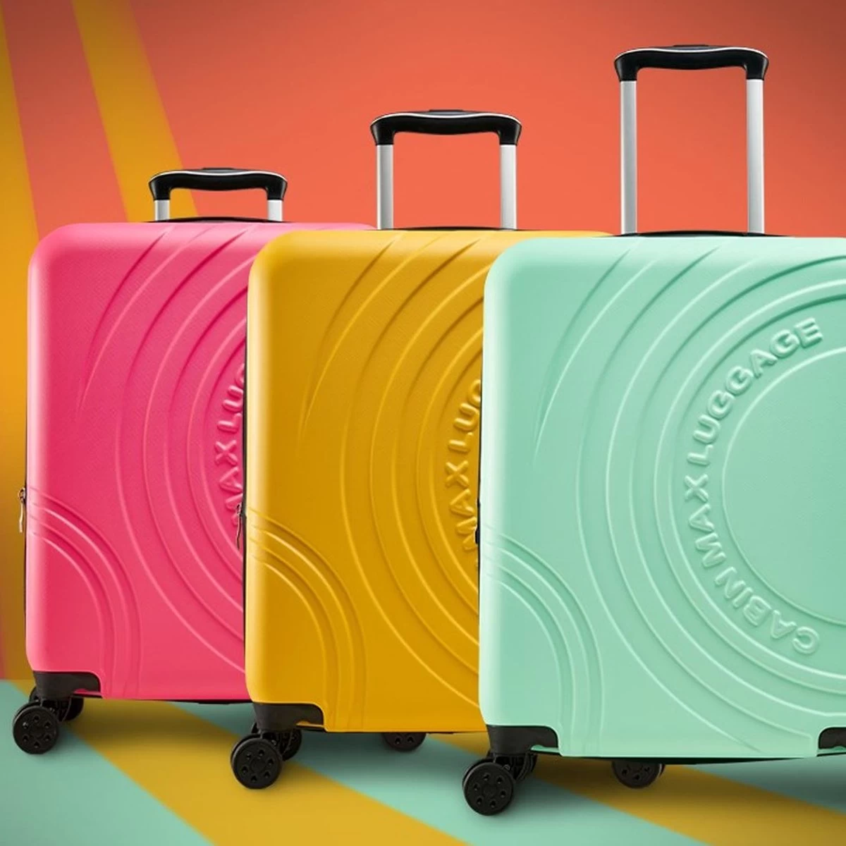 CabinMax Velocity Handbagage Koffer - Uitbreidbaar Trolley 44L - Harde Reiskoffer - 55x40x20/25 Cm - Lichtgewicht - Groot Capaciteit - Geel 9 CabinMax Velocity Handbagage Koffer - Uitbreidbaar Trolley 44L - Harde Reiskoffer - 55x40x20/25 Cm - Lichtgewicht - Groot Capaciteit - Geel - Afbeelding 9