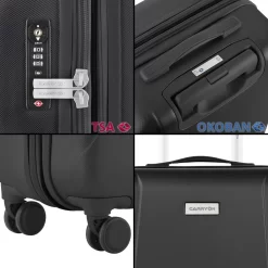 CarryOn Skyhopper Reiskoffer - 78cm TSA Trolley Met OKOBAN - Dubbele Wielen - Zwart -Reisopslagwinkel 1200x1200 766