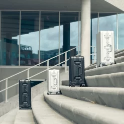 Aluminium Handbagage Koffer Mozzel Darrow - Reiskoffer Met Wielen - 51cm - Harde Koffer - Zilver -Reisopslagwinkel 1200x1200 786