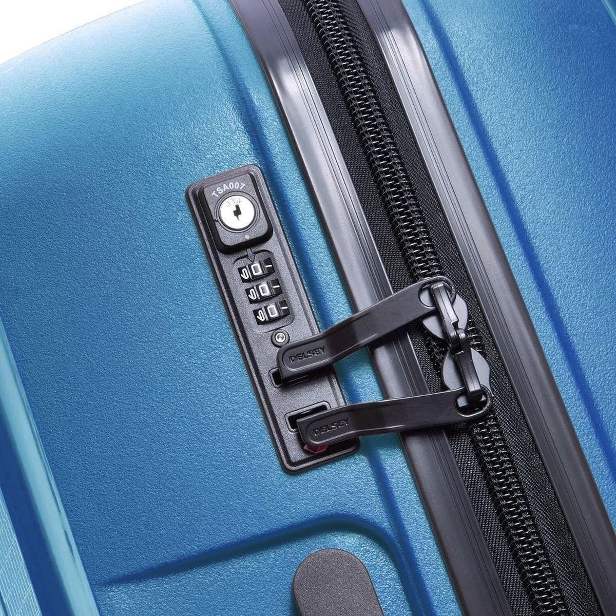 Delsey Belmont Plus Trolley Case - 71 Cm - Zinc Blue 4 Delsey Belmont Plus Trolley Case - 71 Cm - Zinc Blue - Afbeelding 4