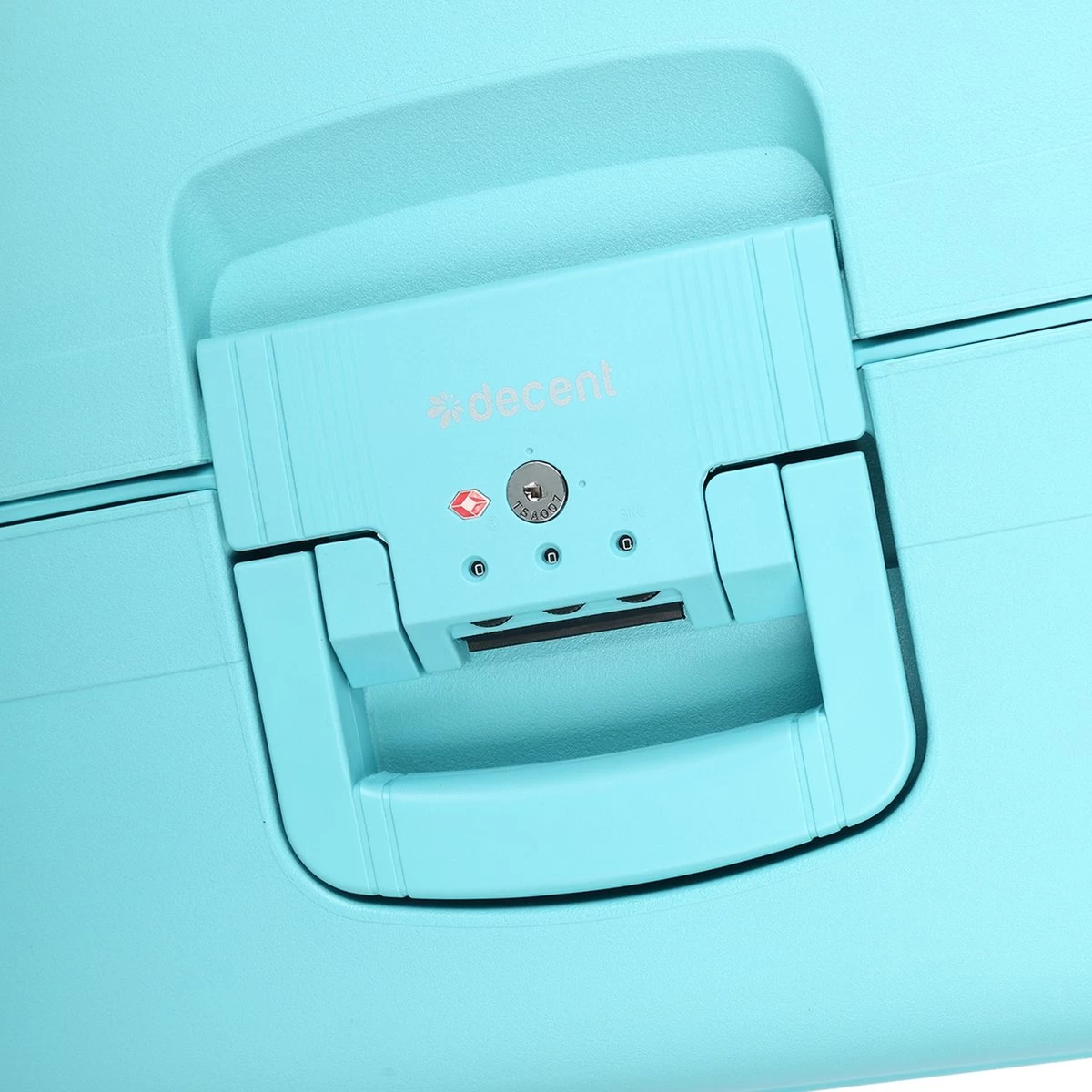 Decent Transit Large Koffer - 82 Cm - Lichtblauw 10 Decent Transit Large Koffer - 82 Cm - Lichtblauw - Afbeelding 10