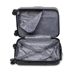 Swiss - Lausanne Handbagage Koffer 55x40x25 Cm - 4 Wielen - TSA-cijferslot - Zwart -Reisopslagwinkel 1200x1200 91