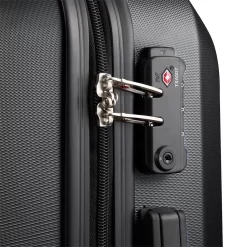 Swiss - Lausanne Handbagage Koffer 55x40x25 Cm - 4 Wielen - TSA-cijferslot - Zwart -Reisopslagwinkel 1200x1200 94