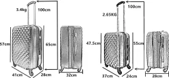 SB Travelbags Kofferset - 2 Delige 'Expandable' Koffer - Blauw - 65cm/55cm 19 SB Travelbags Kofferset - 2 Delige 'Expandable' Koffer - Blauw - 65cm/55cm -Reisopslagwinkel 1200x561