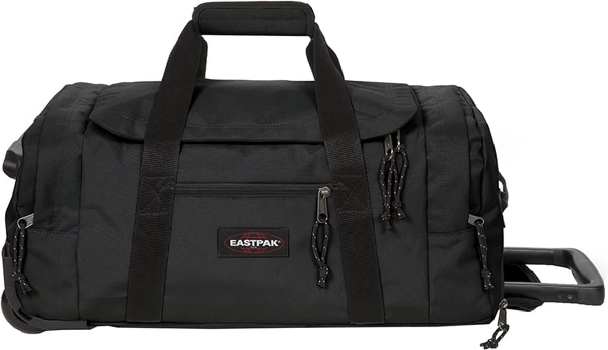 Eastpak LEATHERFACE S + Reistas, 38 Liter - Black 1 Eastpak LEATHERFACE S + Reistas, 38 Liter - Black