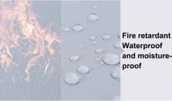 SONTRIX Brandwerende Koffer - Waterdicht - Brandwerend - Brandwerende Tas - Waterdichte Tas - Brandwerende Documententas - Tas - Handtas - Zwart -Reisopslagwinkel 1200x706