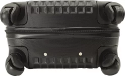 SB Travelbags Handbagage Koffer 55cm 4 Wielen Trolley - Zwart -Reisopslagwinkel 1200x733 1