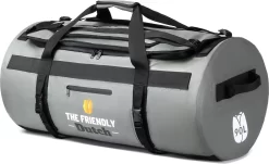 The Friendly Dutch Waterdichte Weekendtas: Grijze/Antraciet Waterdichte Reistassen 90 Liter Voor Zowel Heren Als Dames - Outdoor Waterproof Duffelbag, Zeiltas 90L Met Rugzakfunctie