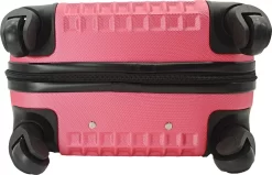 SB Travelbags Handbagage Koffer 55cm 4 Wielen Trolley - Roze -Reisopslagwinkel 1200x773