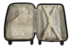 SB Travelbags 'Expandable' Handbagage Koffer 53cm 4 Wielen Trolley - Zilver -Reisopslagwinkel 1200x775 1