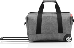 Reisenthel Allrounder Trolley Reiskoffer Reistas Op 2 Wielen - 30L - Twist Silver Grijs 17 Reisenthel Allrounder Trolley Reiskoffer Reistas Op 2 Wielen - 30L - Twist Silver Grijs -Reisopslagwinkel 1200x776 2