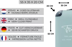 MuchoWow® Koffer - Spreuken - Quotes - The Answer To All Your Problems - Travel - Reizen - Past Binnen 55x40x20 Cm En 55x35x25 Cm - Handbagage - Trolley - Fotokoffer - Cabin Size - Print 11 MuchoWow® Koffer - Spreuken - Quotes - The Answer To All Your Problems - Travel - Reizen - Past Binnen 55x40x20 Cm En 55x35x25 Cm - Handbagage - Trolley - Fotokoffer - Cabin Size - Print -Reisopslagwinkel 1200x779