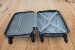 MuchoWow® Koffer - Marmer - Groen - Lijn - Past Binnen 55x40x20 Cm En 55x35x25 Cm - Handbagage - Trolley - Fotokoffer - Cabin Size - Print -Reisopslagwinkel 1200x800 14