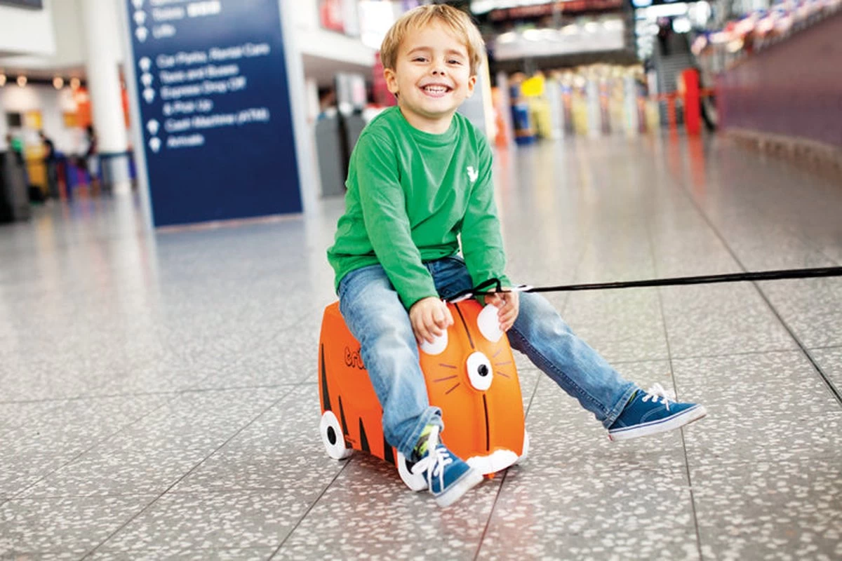 Trunki Ride-On Handbagage Koffer 46 Cm - Lieverheersbeestje Harley 3 Trunki Ride-On Handbagage Koffer 46 Cm - Lieverheersbeestje Harley - Afbeelding 3