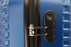 SB Travelbags Handbagage Koffer 51cm 4 Wielen Trolley - Blauw -Reisopslagwinkel 1200x808