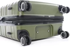 Jump Arogado - Reiskoffer - 66 Cm - 4 Wielen - TSA-Cijferslot - Kaki -Reisopslagwinkel 1200x811