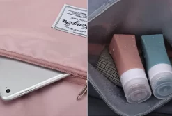 Merkloos Opvouwbare Handbagage Reistas – Opvouwbaar Tot 28 X 18 Cm – Blauw -Reisopslagwinkel 1200x813 18