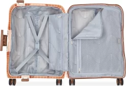 Delsey Moncey 4 Wheel Slim Cabin Trolley 55 Pink -Reisopslagwinkel 1200x819