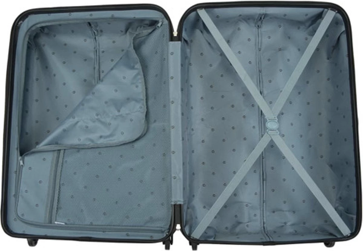 Princess Traveller Grenada - Reiskoffer - 56 Cm - Rood 7 Princess Traveller Grenada - Reiskoffer - 56 Cm - Rood - Afbeelding 7