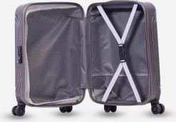 ©TROLLEYZ - Florence No.7 - Reiskoffer 78cm Met TSA Slot - Dubbele Wielen - 360° Spinners - 100% ABS - Reiskoffer In Cloudy Grey -Reisopslagwinkel 1200x837 1