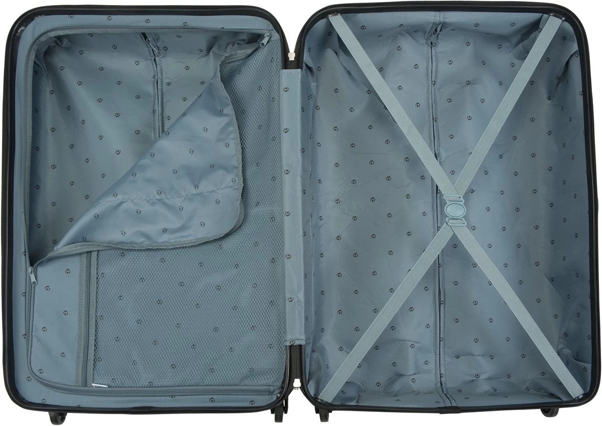 Princess Traveller Grenada - Reiskoffer - Zwart - L - 76cm 3 Princess Traveller Grenada - Reiskoffer - Zwart - L - 76cm - Afbeelding 3