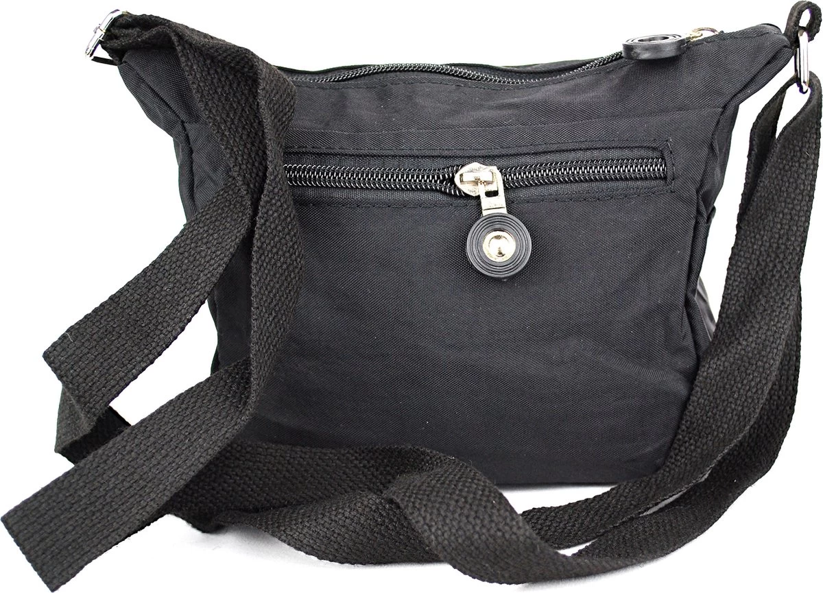 Starbag Reistas Crinkle-nylon Unisex Zwart - (0141-6) - Kleine Tas - 3 Starbag Reistas Crinkle-nylon Unisex Zwart - (0141-6) - Kleine Tas - - Afbeelding 3