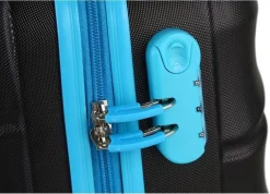 Decent Lumi Fix Handbagage Koffer - 55 Cm - Black/Blue -Reisopslagwinkel 1200x866