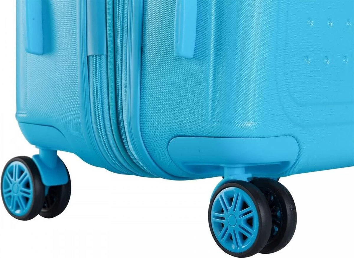 Decent Koffer / Trolley / Reiskoffer - Xx Cm - 120 Liter - Maxi Air - Blauw 8 Decent Koffer / Trolley / Reiskoffer - Xx Cm - 120 Liter - Maxi Air - Blauw - Afbeelding 8