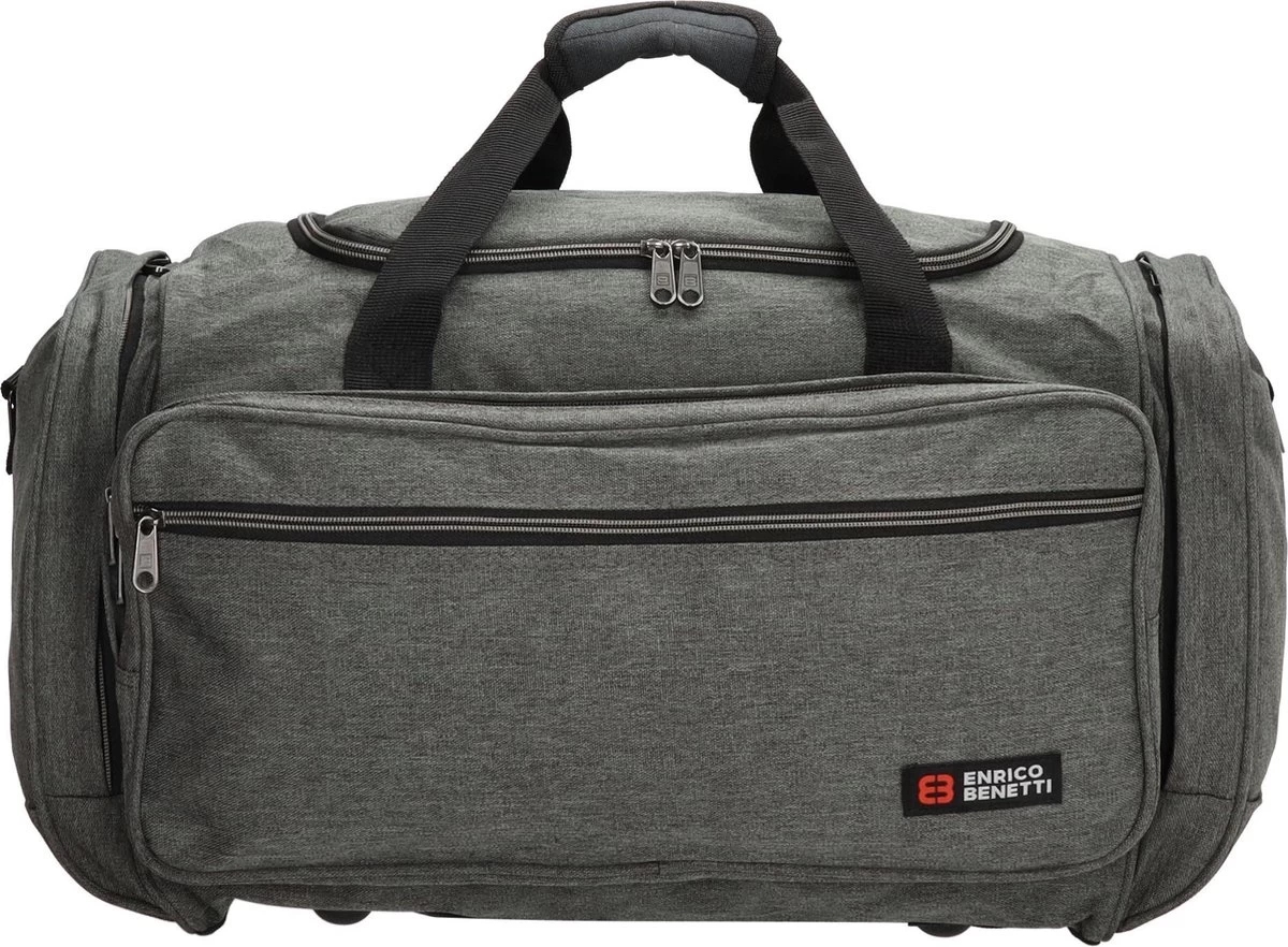 Enrico Benetti Montevideo 35314 Reistas/sporttas S - Grijs 1 Enrico Benetti Montevideo 35314 Reistas/sporttas S - Grijs