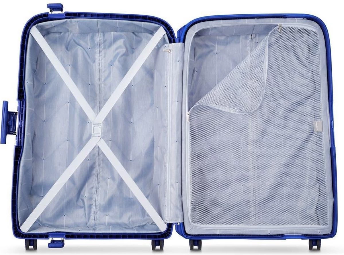 Delsey Moncey Trolley Case - 76 Cm - Blue 4 Delsey Moncey Trolley Case - 76 Cm - Blue - Afbeelding 4