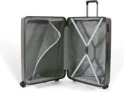 ©TROLLEYZ - Amsterdam No.9 - Reiskoffer 78cm Met TSA Slot - Dubbele Wielen - 360° Spinners - 100% ABS - Reiskoffer In Cloudy Grey -Reisopslagwinkel 1200x892 3