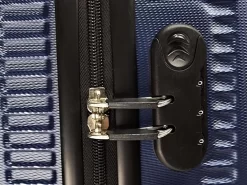 SB Travelbags Handbagage Koffer 55cm 4 Wielen Trolley - Blauw -Reisopslagwinkel 1200x898