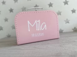 Kinder Koffertje | Naam Koffertje | Logeerkoffer | Kraamcadeau | Baby | Keuze Uit Diverse Kleuren